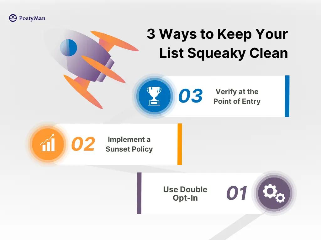 3 ways to keep your list squeakly