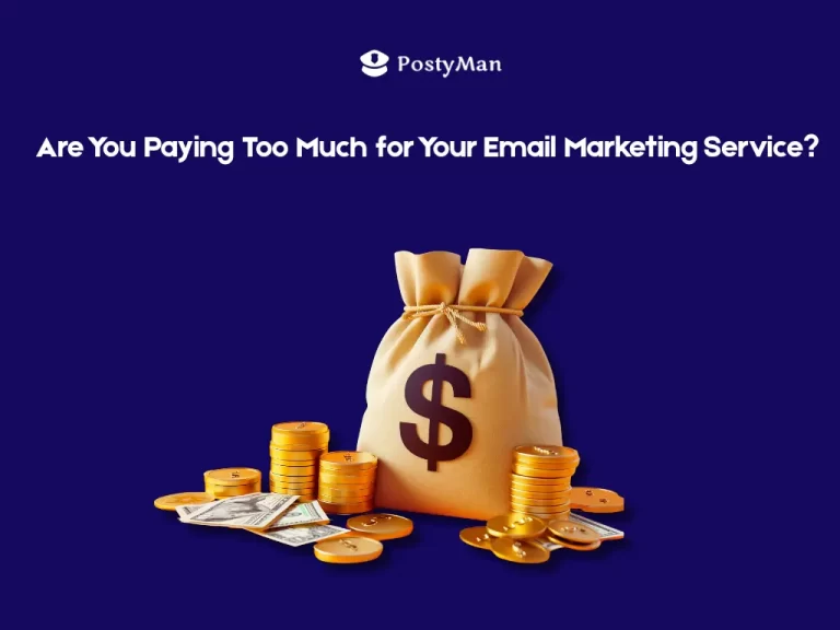 high cost of email marketing services.