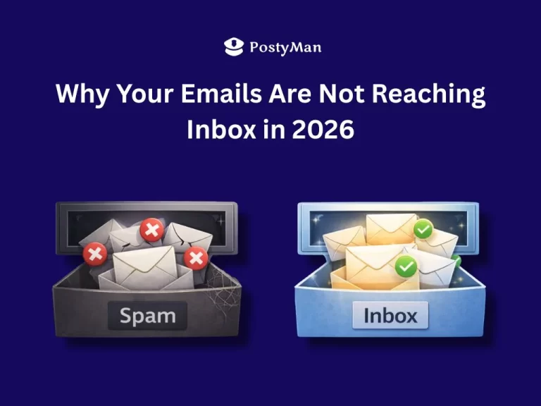 Isometric diagram showing emails passing through a spam filter, with some landing in the inbox and others in spam.